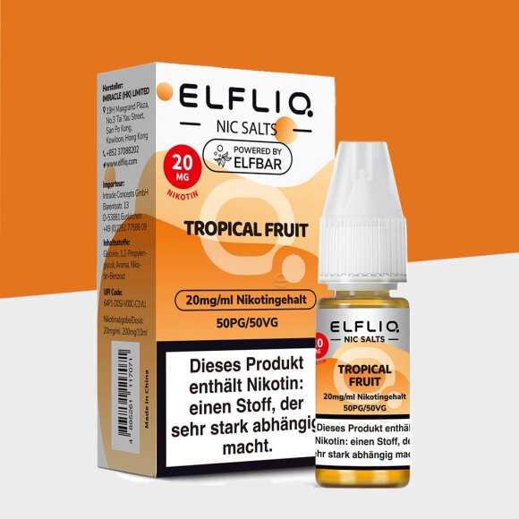 Elfliq by Elfbar - Tropical Fruit 20mg/ml - E-Liquid