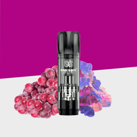 Bar Juice 5000 - Grape Gummy Bear - Pod (2er Pack)