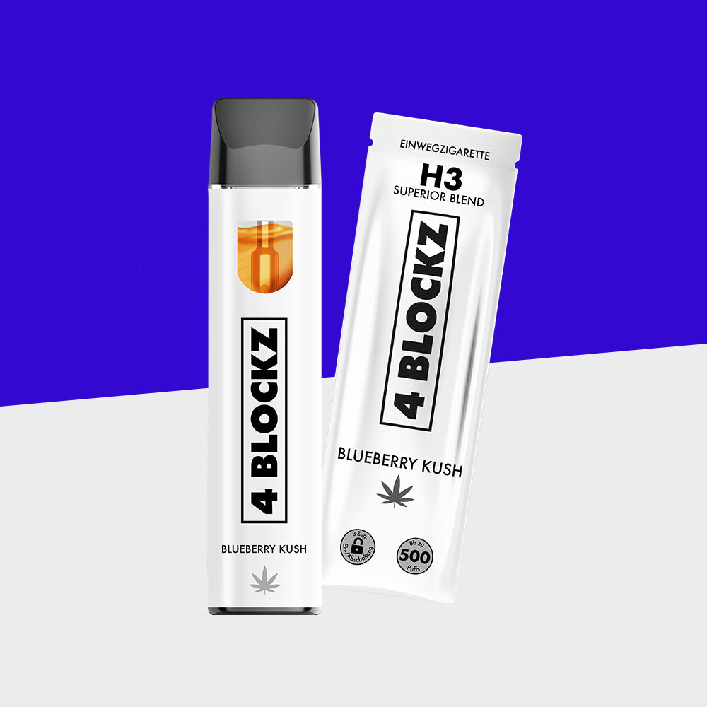 4BLOCKZ - Blueberry Kush – H3 - Vape