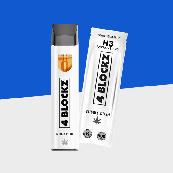 4BLOCKZ – Bubble Kush - H3 - Einweg Vape