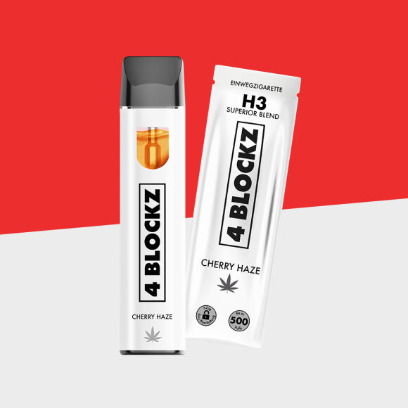 4BLOCKZ - Cherry Haze – H3 - Einweg Vape