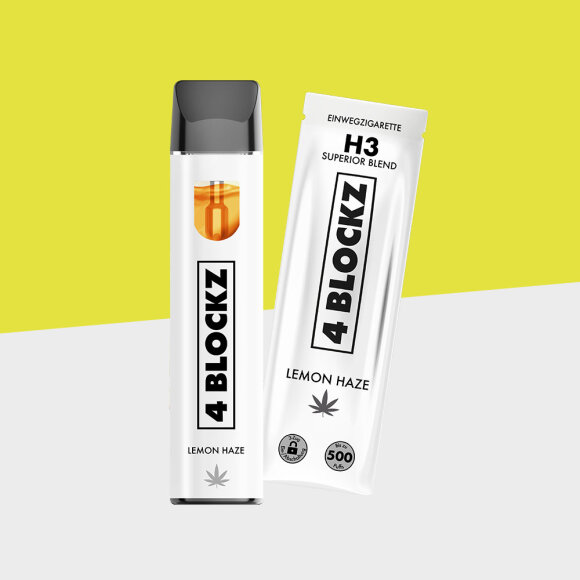 4BLOCKZ - Lemon Haze – H3 - Einweg Vape