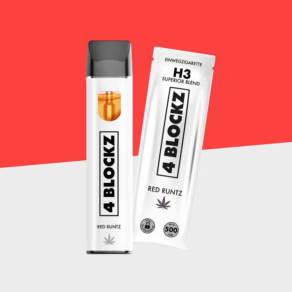4BLOCKZ - Red Runtz - H3 - Vape