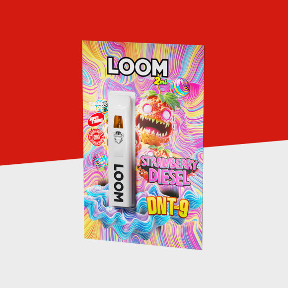 LOOM - Strawberry Diesel – DNT-9 - Einweg Vape