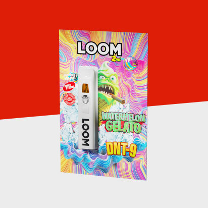 LOOM – Watermelon Gelato - DNT-9 - Einweg Vape