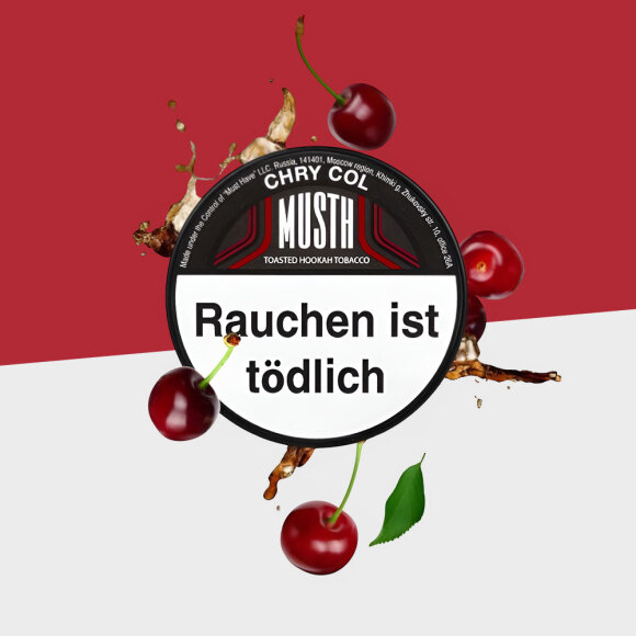 MustH Tabak 125g - CHRY COL