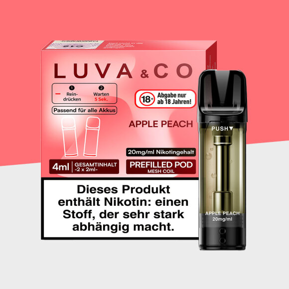 LUVA & CO - Apple Peach - Pod (2er Pack)