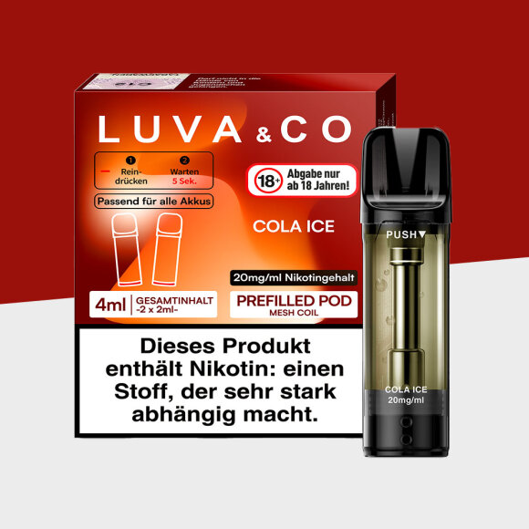 LUVA & CO - Cola Ice – Pod (2er Pack)