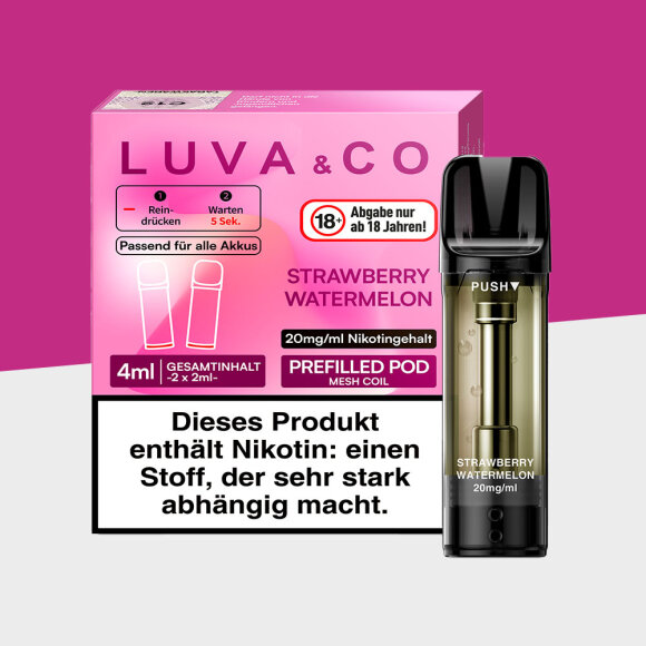LUVA & CO - Strawberry Watermelon – Pod (2er Pack)