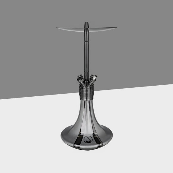 Steamulation - Black Edition: Graphite Metallic – Ultimate Gen. III Shisha