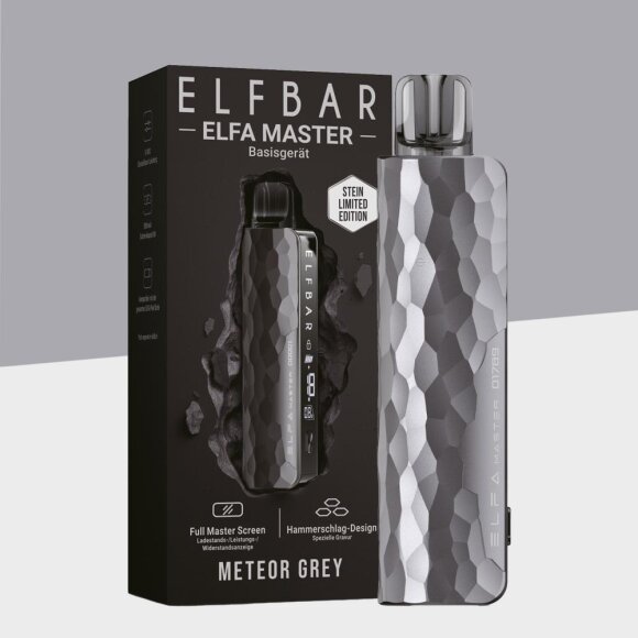 Elfbar ELFA Master - LIMITIERT: Meteor Grey - Basisgerät