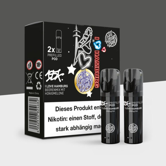 187 Strassenbande - I Love Hamburg - Pod (2er Pack)