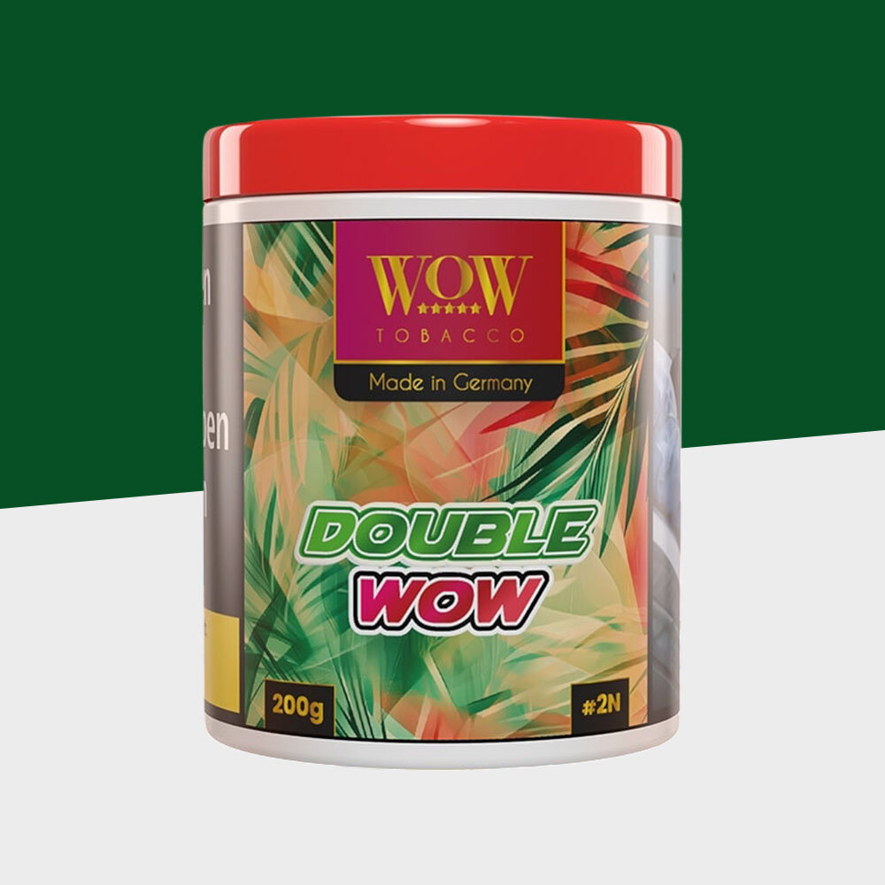 wow tobacco WOW - Double WOW #2N - Shisha Tabak 200g