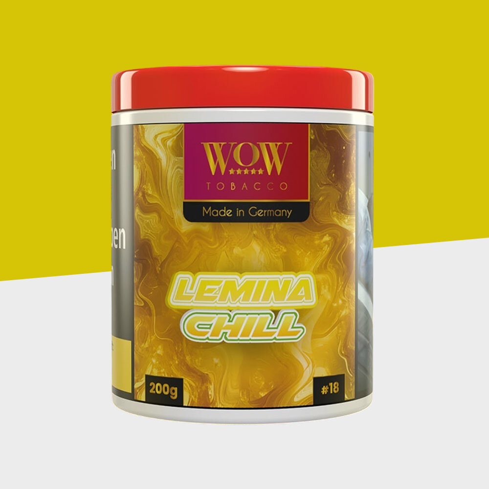 wow tobacco WOW - Lemina Chill - Shisha Tabak 200g