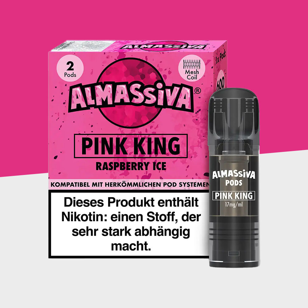 al massiva pods elfbar Al Massiva - Pink King - Pod (2er Pack)