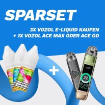 SPARSET: 3x Vozol E-Liquid + 1 Basisgerät