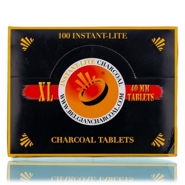 Instant Lite Charcoal - 40 mm - 100s Pack