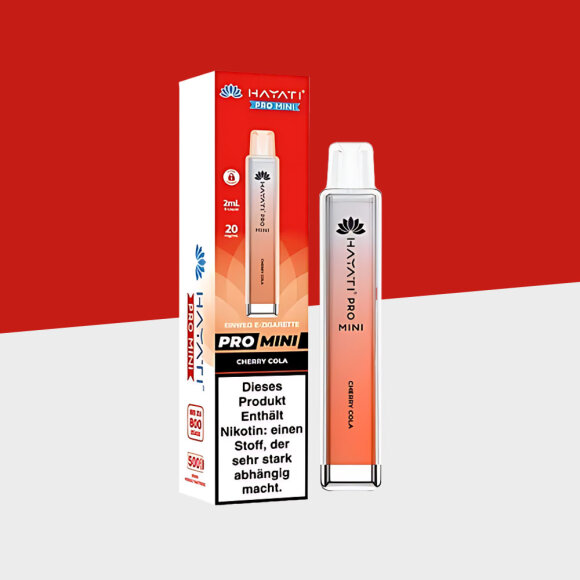 HAYATI Pro Mini 800 - Cherry Cola - Einweg Vape