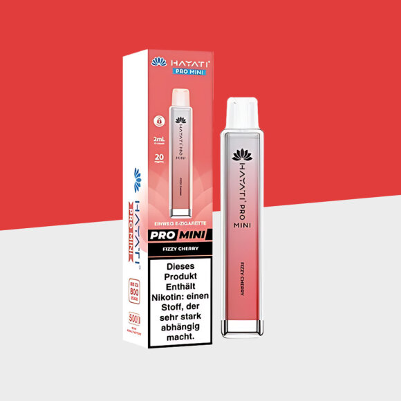 HAYATI Pro Mini 800 - Fizzy Cherry - Einweg Vape