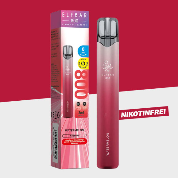Elfbar 800 – Watermelon Nikotinfrei - Einweg Vape
