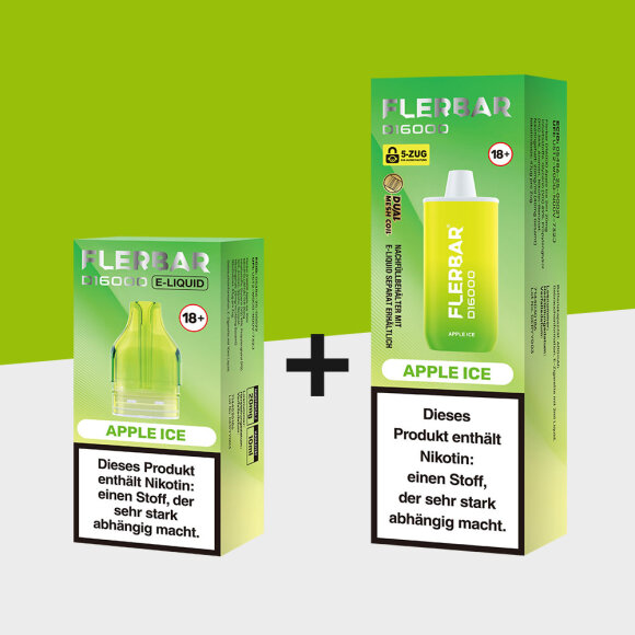 Flerbar D16000 - Apple Ice