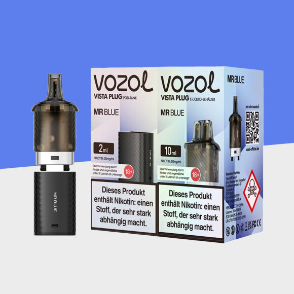 Vozol Vista Plug - Mr. Blue – Pod (10+2)