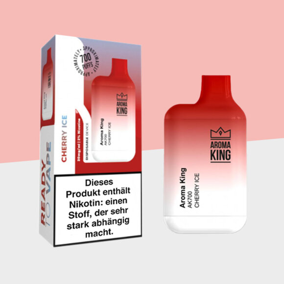 Aroma King AK700 - Cherry Ice – Einweg Vape