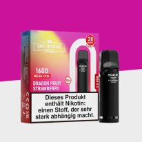 SKE Crystal 800 Pro - Dragon Fruit Strawberry – Pod...