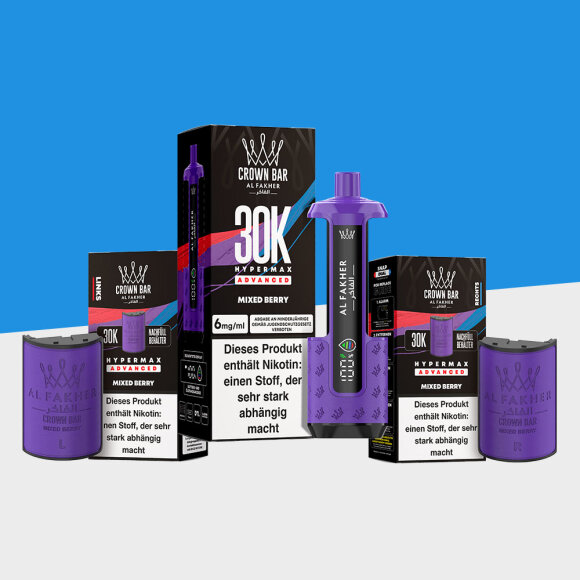 Al Fakher 30K Hypermax - Mixed Berry