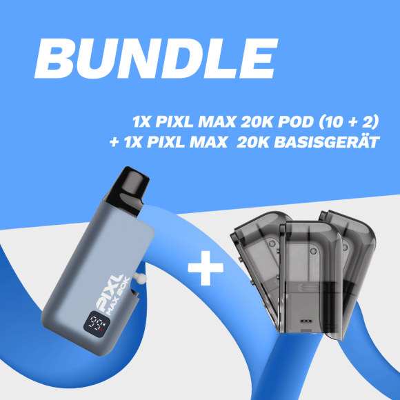 BUNDLE: PIXL MAX 20K Basisgerät + Pods (10+2ml)
