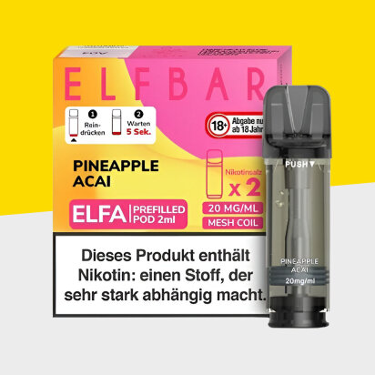 ELFA by Elfbar - Pineapple Acai – Pod (2er Pack)