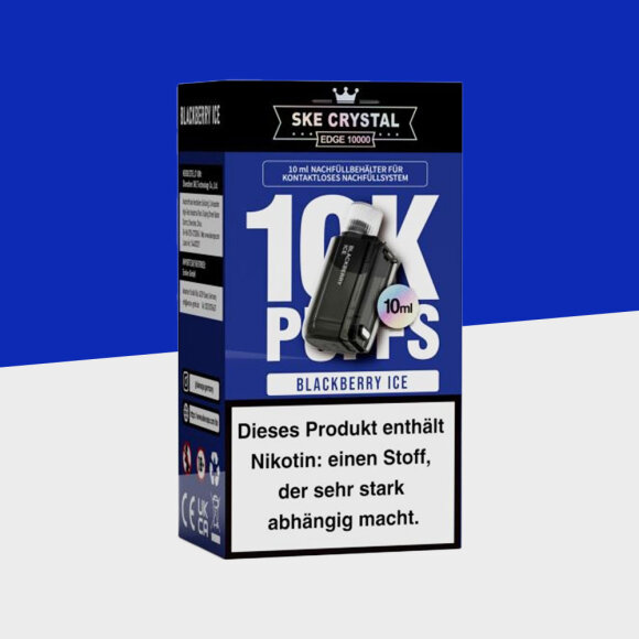 SKE Crystal Edge 10000 - Blackberry Ice – Pod