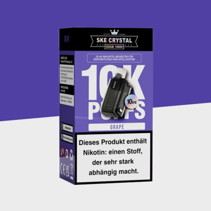 SKE Crystal Edge 10000 – Grape – Pod