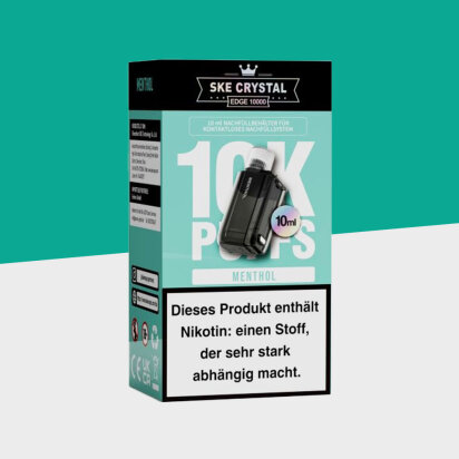 SKE Crystal Edge 10000 – Menthol – Pod