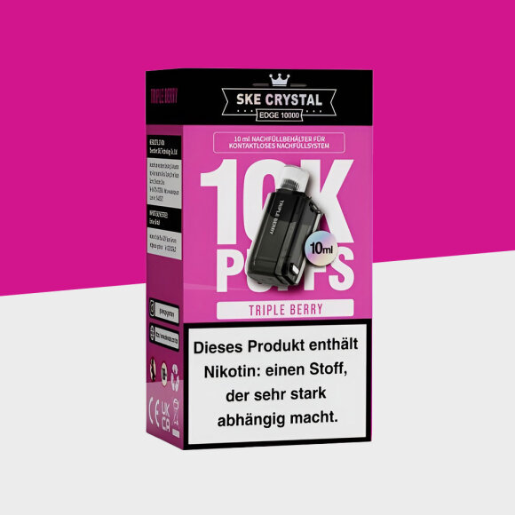 SKE Crystal Edge 10000 - Triple Berry – Pod