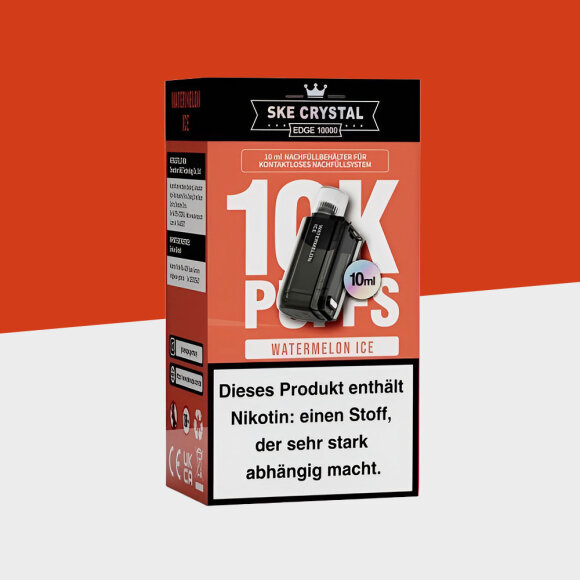 SKE Crystal Edge 10000 - Watermelon Ice – Pod
