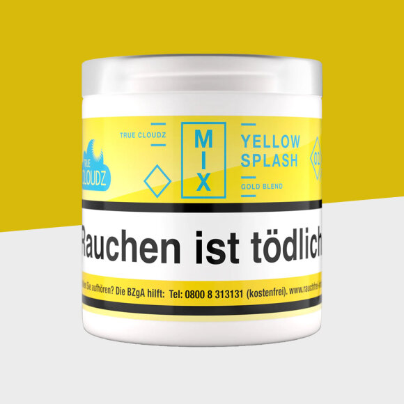 True Cloudz Tabak 65g - Yellow Splash (Two)