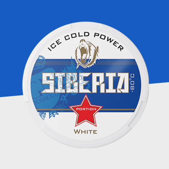 Siberia - Blue Ice - Cold Power - White Mint - Chewing Bags