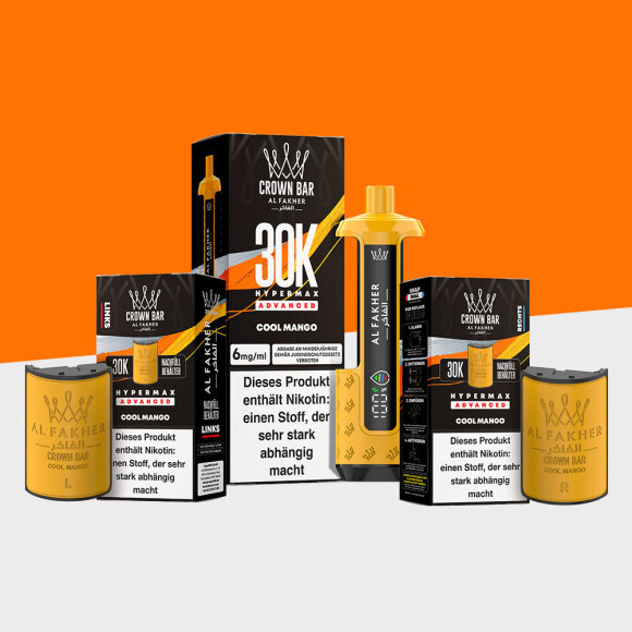 Al Fakher 30K Hypermax - Cool Mango