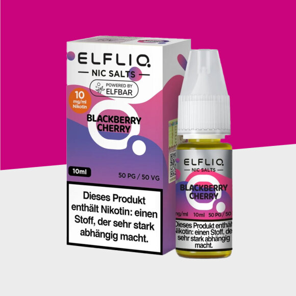 Elfliq by Elfbar - Blackberry Cherry 10mg/ml - E-Liquid