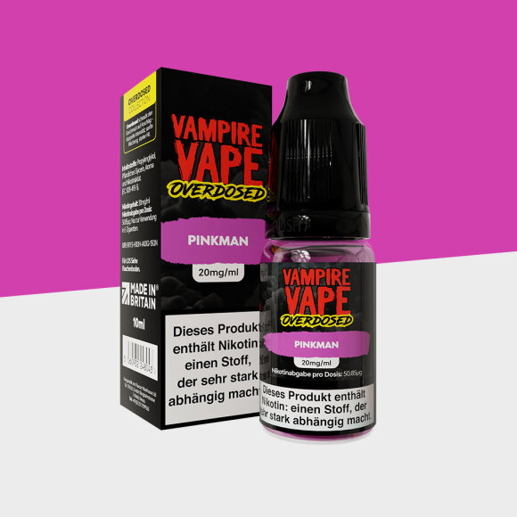 Vampire Vape Overdosed - Pinkman 20mg/ml - E-Liquid