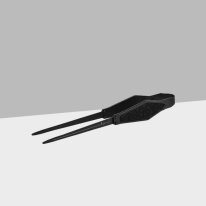 Moze Flare Kohlezange - Black