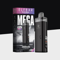 Elfbar ELFX Mega – Black – Refillable Pod Kit