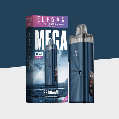 Elfbar ELFX Mega – Navy – Refillable Pod Kit