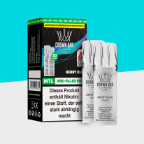 Al Fakher Crown Bar 600 – Berry Blue – MTL -...