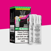 Al Fakher Crown Bar 600 – Blue Razz Lemonade...