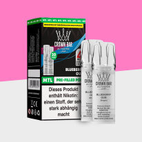 Al Fakher Crown Bar 600 – Blueberry Gum – MTL...