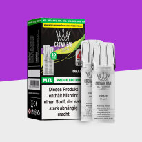 Al Fakher Crown Bar 600 – Grape – MTL - Pod...