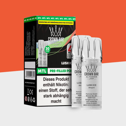 Al Fakher Crown Bar 600 – Lush Ice – MTL -...