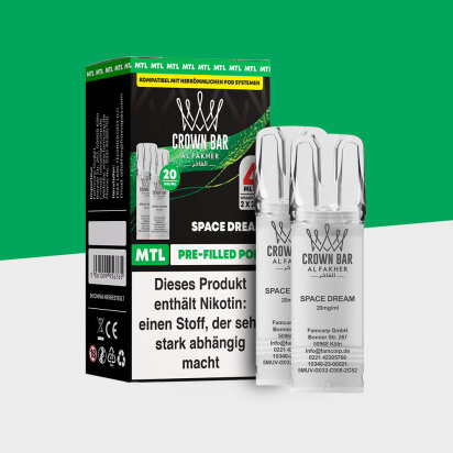 Al Fakher Crown Bar 600 – Space Dream – MTL -...